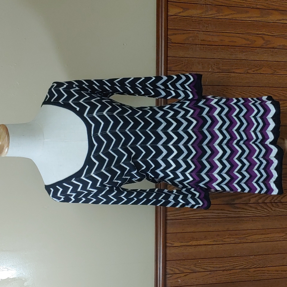 White House Black Market Light Sweater Dress S
